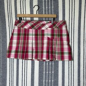 Y2K Charlotte Russe Plaid Mini Skirt